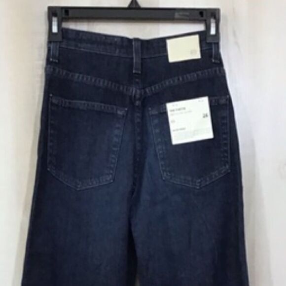AG The Yvette High-Rise Wide Leg Ankle Jeans Sz 24 - Picture 8 of 8